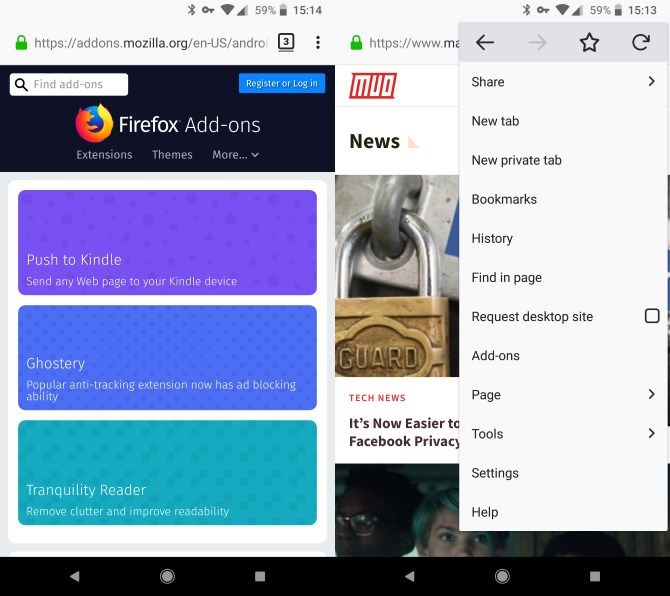 Firefox Android с открытым исходным кодом