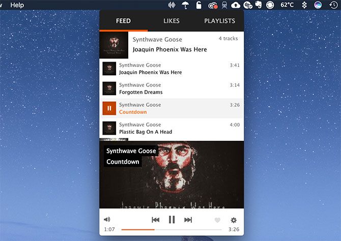 Cumulus для Mac SoundCloud Desktop App