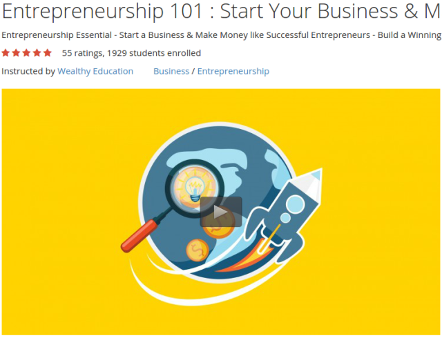 Предпринимательство 101 Начни свой бизнес и зарабатывай