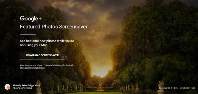 Google' /></p>
<p>Featured Images — это демонстрация красивых фотографий, которые публикуются и нравятся пользователям Google+. Думайте о них как о лучших примерах фотографии, которые можно найти во все еще активной социальной сети. И, если вам интересно: Google+ все еще жив и здоров.</p>
<p>В Google+ много говорилось о фотографии, и некоторые из тех же самых волшебств продолжают существовать на простаивающих экранах Chromecast и Pixel. Теперь настал черед рабочего стола Mac. Менеджер по продуктам Google Нил Инала сказал в прошлом году, когда была представлена ​​заставка:</p>
<blockquote>
<p>&laquo;От потрясающих горизонтов до захватывающих перспектив талантливые фотографы ежедневно делятся прекрасной, привлекательной работой в Google+&raquo;.</p>
</blockquote>
<p>Цель состоит в том, чтобы дать этим фотографиям большую экспозицию. Но не все фотографии Google+ появятся на вашей заставке. Он должен быть популярным и соответствовать этим критериям, согласно Google:</p>
<ul>
<li>Публикуется в Google+.</li>
<li>Будьте в альбомной ориентации (не портрет).</li>
<li>Имейте как минимум разрешение 1920 х 1080.</li>
<li>Не показывать людей.</li>
<li>Нет текста или водяных знаков.</li>
<li>Быть отправленным оригинальным владельцем.</li>
</ul>
<p>Фотографы приписываются на каждую фотографию. Вы хотите показать свою фотографию? Присоединяйтесь к программе Google+ Create. И если вы хотите запретить Google доступ к вашим общедоступным фотографиям, перейдите на страницу настроек Google+:</p>
<ul>
<li>Прокрутите до <strong>Фото и видео</strong> раздел.</li>
<li>Установите флажок или включите опцию &laquo;Не показывать мои общедоступные фотографии Google+ в качестве фоновых изображений в продуктах Google&raquo;.  услуги &raquo;. Если этот параметр включен, ни одна из ваших фотографий не будет отображаться в качестве фоновых изображений.</li>
</ul>
<div style=