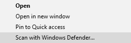 ScanToWindowsDefender