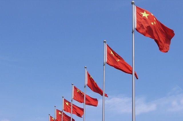 китайские-флаги