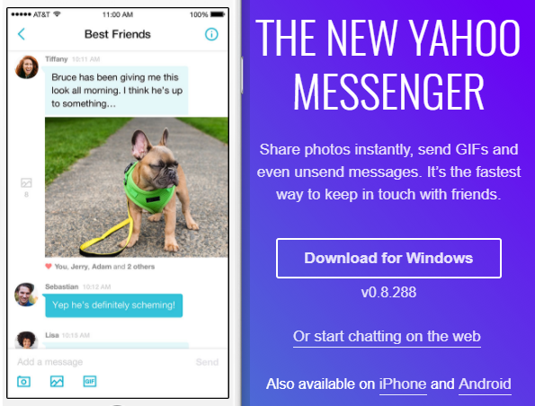 5 онлайн-сервисов мгновенных сообщений для общения с друзьями Yahoo Messenger