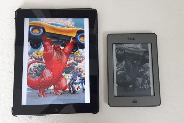 iPad и Kindle сравнили