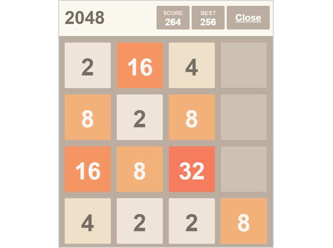 2048 Offline Chrome