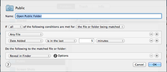 Hazel - выполнение задач на вашем Mac' /></p>
<p>Я установил другое правило Hazel, которое перемещает все PDF-файлы, добавленные в папку &laquo;Загрузки&raquo;, в указанную папку в моей учетной записи Dropbox. Я использую это правило, потому что я обычно читаю PDF-файлы на своем iPad, к которым я обращаюсь и открываю их из назначенной папки Dropbox.</p>
<p>У меня есть другое правило, которое устанавливает цветовую метку отдельных приложений в папке &laquo;Приложения&raquo; — красную, если они не были открыты в течение последних 465 дней. Я активирую это правило только тогда, когда хочу выбрать и удалить приложения, которые я не использовал долгое время.</p>
<p><noscript><img decoding=