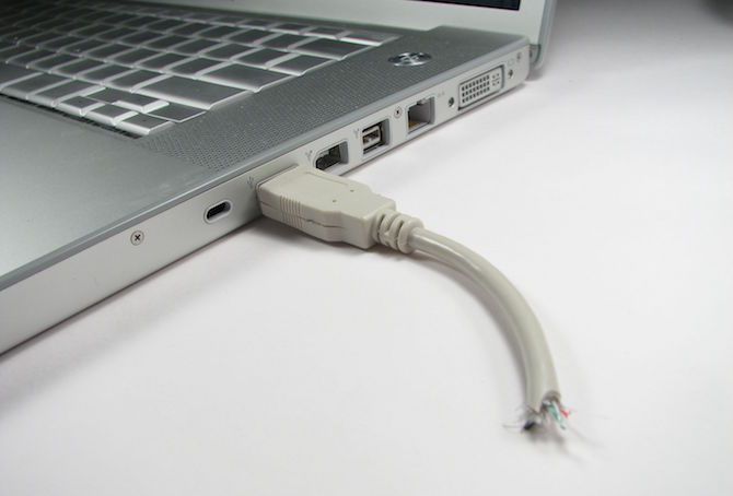 Финальный пример замаскированного USB-кабеля