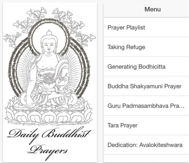 ежедневное приложение буддийских молитв