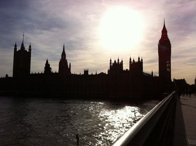 лондонские палаты парламента