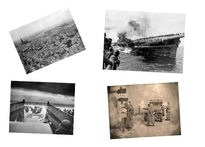 Отсканированные фотографии в фотошопе