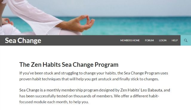 место смены моря