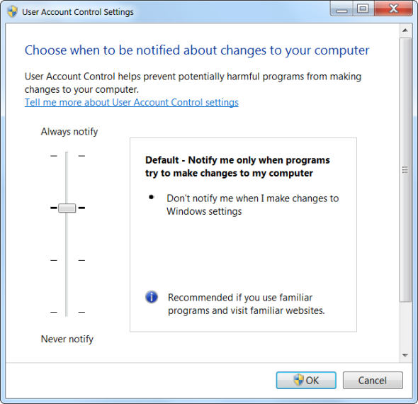 пользовательского счета-контроль с поддержкой-на-Windows-7
