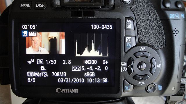 Canon T2i Video Setting # 1