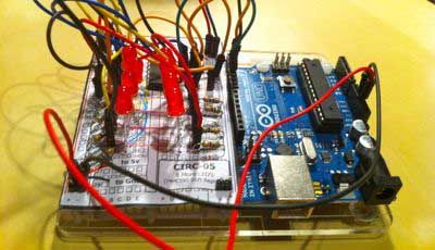 Программирование Arduino - игра с регистрами сдвига (a.k.a Еще больше светодиодов) учебник по собранному регистру сдвига