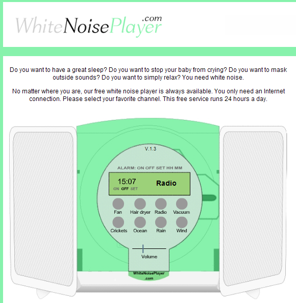 бесплатный белый шум