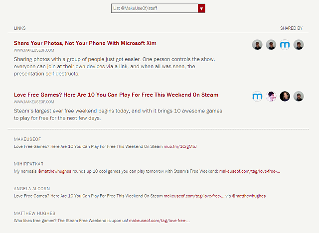 Twitter-Links-пергаментных-IFTTT-Twitter-списки