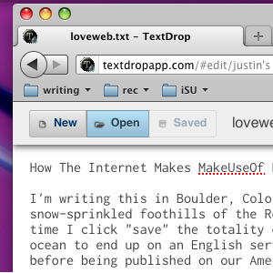 редактировать текстовый файл Dropbox