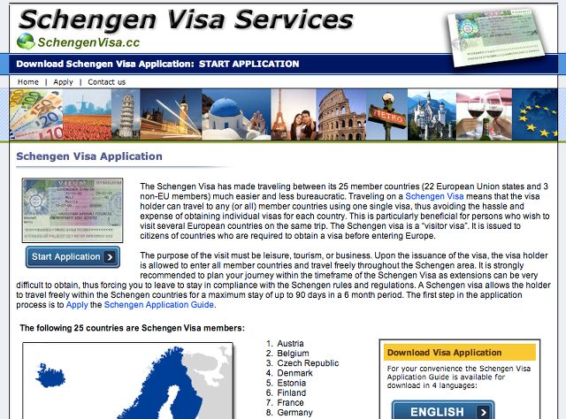 Шенген-визы дома