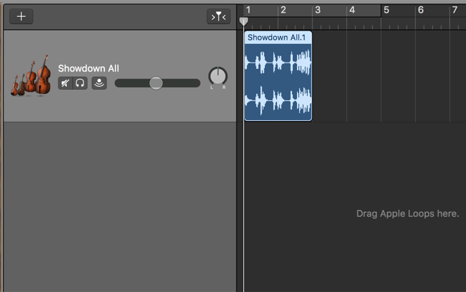Редактор петли garageband