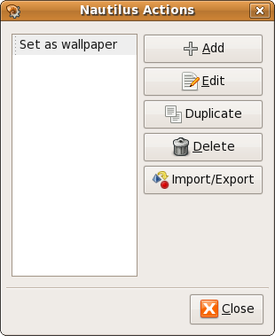 Как добавить пользовательскую функциональность в Nautilus [Linux] initialnact