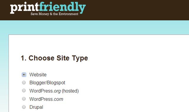 Кнопка «Печатать дружественный сайт»
