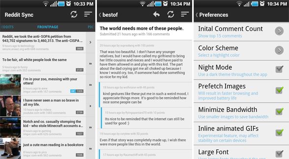 Android RedDit приложение