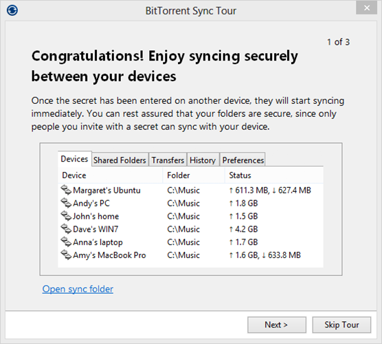 bittorrent syncapp