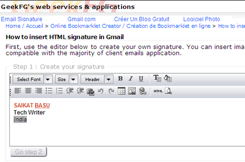 генератор подписи Gmail