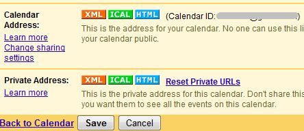 календарь Google Mozilla Sunbird