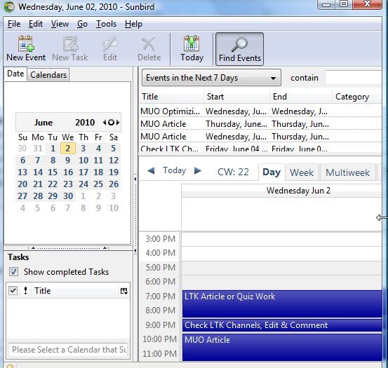 Как настроить Mozilla Sunbird в качестве клиента для рабочего стола для календаря Google sunbird9