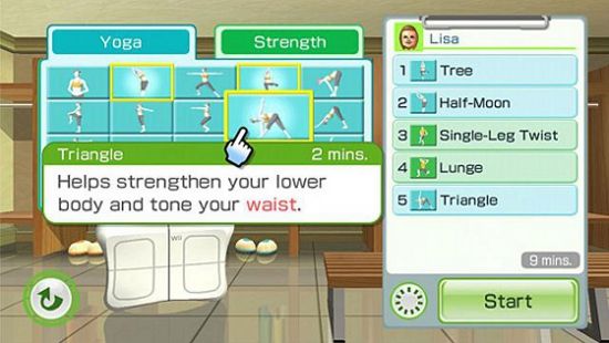 Wii фитнес-игры