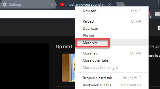 Как отключить все сайты в Chrome Chrome Mute Site