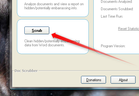 Как очистить метаданные из документов Word [Windows] docscrubber scrub