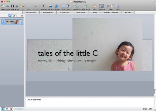 Как создать изображение заголовка сайта с помощью PowerPoint 05 Написание слов