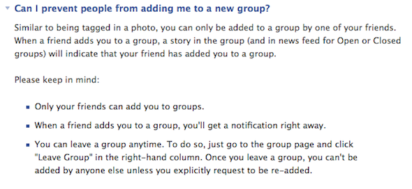 Как обеспечить вас' /></p>
<p>С другой стороны, похоже, что Facebook решил включить в свою временную шкалу только ваши фактические действия в группах, а не тот факт, что вы были добавлены в группу. Я не могу гарантировать, что это так, однако я проверил это с несколькими группами и не увидел никаких доказательств записей на моей временной шкале.</p>
<p>Если бы я писал в этих открытых группах, а не просто оставлял их, эта публикация была бы общедоступной и видимой на моей временной шкале. Кроме того, вы никогда не знаете, что изменится Facebook в будущем. Так что все же стоит проверить ваши настройки конфиденциальности.</p>
<p>С публичными мероприятиями история похожа. Однако вы можете заблокировать своих друзей от добавления вас в события, если это будет необходимо. Перейдите в настройки конфиденциальности и выберите &laquo;Управление блокировками&raquo;, чтобы добавить людей в список.</p>
<p><noscript><img decoding=
