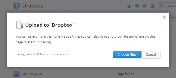 доступ к Dropbox онлайн