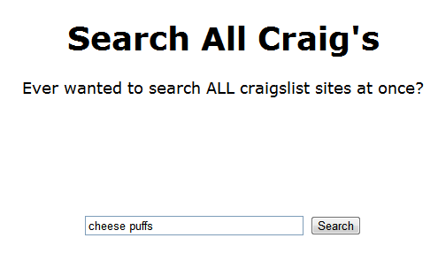 искать всех Craigslist