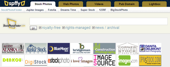 Spffy поисковые системы изображений