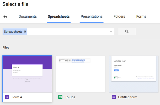 выберите вложение Google Calendar Web