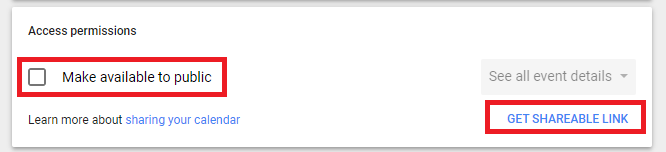 Как поделиться Календарем Google с другими