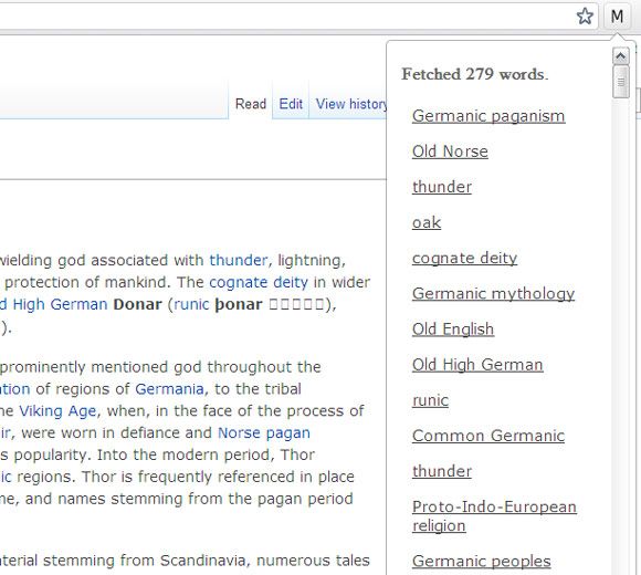 Chrome Расширения Википедия поиск
