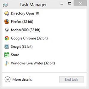 диспетчер задач windows