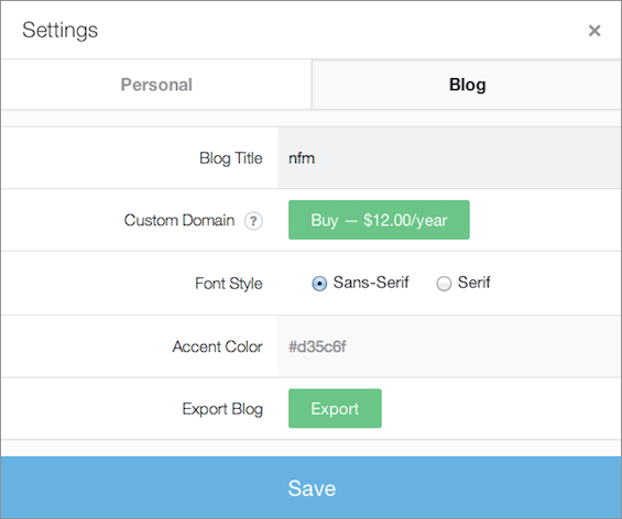Рун-Блог-Настройка-экран