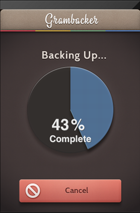 бэкап инстаграм