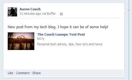 Распространение контента вашего блога: лучшие сервисы автоматической публикации IFTTT для буферизации на Facebook