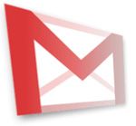 Развивайте свой кошмар Gmail Входящие в упрощенную систему обмена сообщениями Логотип Gmail исчезает