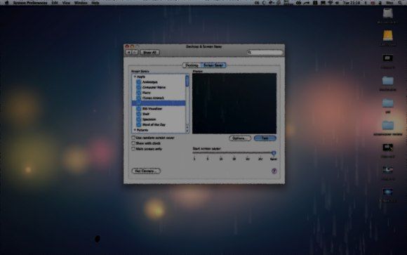 5 Заставок для Mac OS X и Windows в дождливый день