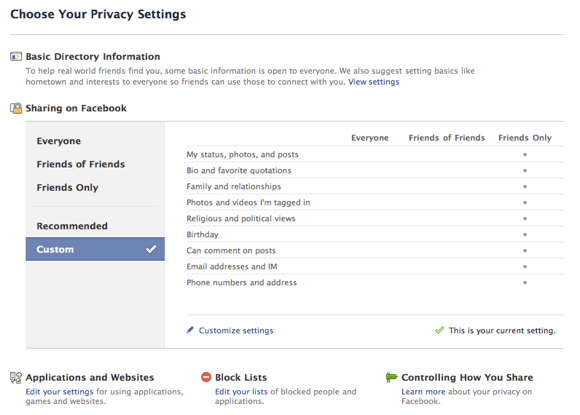 6 простых советов, чтобы защитить вашу конфиденциальность на Facebook Настройки конфиденциальности Facebook