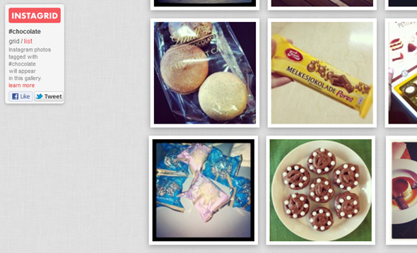 веб-приложение Instagram