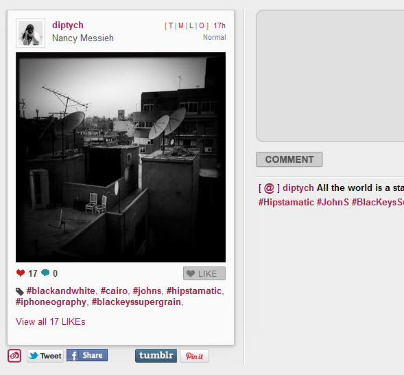 веб-клиент Instagram